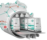 스위스에선 '배송 정체' 사라지나..땅속에 500km 자동시스템