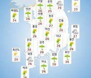 [날씨] 내일(2일) 전국 곳곳 비 소식..오전엔 강한 빗방울