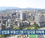 전북 상업용 부동산 2분기 임대료 하락폭 커