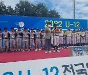 U-12 전국유소년야구대회 성료..서울 고명초 우승·장민재 최우수 선수