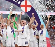 '연장 결승골' 잉글랜드, 독일 꺾고 여자 유로 사상 첫 우승