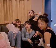 EXID 완전체 회동..'양재웅♥' 하니, 열애 후 더 예뻐졌네 [스타IN★]