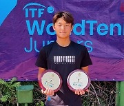 男 테니스 유망주 장우혁, 주니어 국제대회 단식 우승 달성