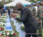 DR CONGO UN CEREMONY FOR KILLED PEACEKEEPERS