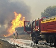 CORRECTION France Wildfires