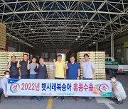 이천시, 대한민국 대표 농산물 브랜드 '햇사레 복숭아' 올해 첫 수출길 올라