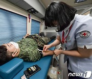 국방부, 하반기 '사랑의 헌혈' 행사 시작