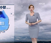 [라인 날씨] 오늘 아침까지 경기 북부, 영서 강한 비..무더위 계속