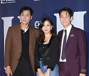 [TD포토] 고소영 '정우성 이정재와 함께~'