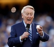 67년 중계 '다저스의 목소리' 빈 스컬리 사망 '향년 94세'