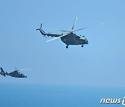 "중국군 대만해협으로 발사한 발사체 목격"-AFP