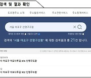 한국지역정보개발원, 사물주소 검색·조회 서비스 시작