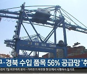 대구·경북 수입 품목 56% 공급망 '취약'