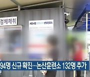 대전·세종·충남 8,594명 신규 확진..논산훈련소 132명 추가