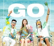 코요태, 신곡 'GO' 티저 이미지 공개..해변서 빛난 청량 보스
