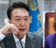 윤대통령, 펠로시와 만남 대신 통화.."JSA 방문은 대북억지력 징표"