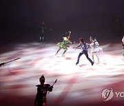 동계올림픽 빙상장에서 열리는 아이스 쇼
