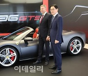 [포토]페라리 하이브리드 야심작 '296 GTS' 국내 최초 공개