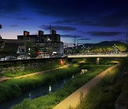 홍성군 '월계천 고향의 강' 야간경관 개선사업 나서