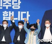 대전 찾은 민주당 전당대회 후보자들