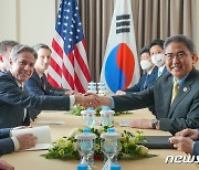 美 블링컨 만난 박진 "북핵·중국 등 얘기할 거 다해..매우 유익"(종합)