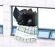 "어쩌다 이렇게 큰 피해가"..이천 관고동 상가 병원건물 화재에 주민들 탄식