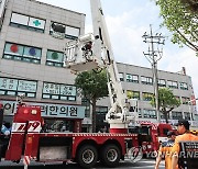 "불꽃 이후 연기 급속 확산"..이천 관고동 병원 화재 재구성