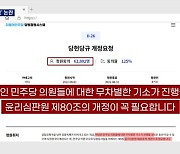 "기소돼도 직무 유지"에 6만 서명..'이재명 방탄용' 청원?