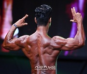 윤제원, 환상의 등근육을 보여주는 2022 WBFF 코리아 머슬 피트니스 모델 최강! [포토]