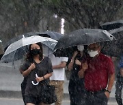 [포토]폭우 쏟아지는 서울