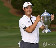 2002년 6월21일생 김주형, PGA 투어 첫 2000년대생 우승자 등극..윈덤 챔피언십서 20언더파로 5타차 우승