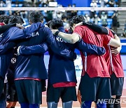 남자 배구 대표팀, AVC컵 첫 판에서 홍콩에 완승