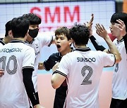 한국남자배구, AVC컵 첫 판서 홍콩에 3-0 완승