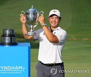 김주형, 윈덤 챔피언십 우승..한국인 9호 PGA 투어 챔피언