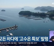 경남 모든 바다에 '고수온 특보' 발령