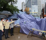 [중부 집중호우] 원희룡 "철도·역 상습침수 변명 안 통해..신속복구"