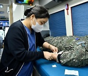 [충주소식] 공군 19전비, 장병·군무원 대상 헌혈 캠페인