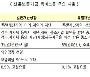 신보, '집중 호우 피해 中企 특례 보증' 시행