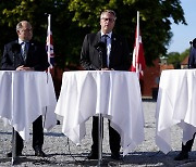 英·덴마크 "우크라에 추가 무기·재정 지원할 것, 자유 세계 지키기 위한 약속"