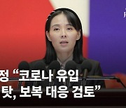김여정 "北 코로나19 유입은 南 탓..강력한 보복성 대응 검토"