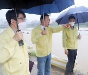 황영호 충북도의장, 폭우 피해지역 현장 점검