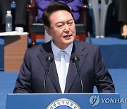 보훈·한일·北비핵화, '자유'로 엮는다..尹 광복절 경축사