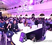인도 벵갈루루서 개최된 삼성 갤럭시 언팩 행사