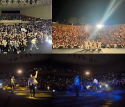 비아이지, 요르단서 K-pop 아이돌 최초 공연.. 뜨거운 열기의 무대 펼쳐