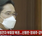 (영상)이재용 삼성전자 부회장 복권..신동빈·장세주·강덕수도 사면