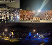 비아이지, 요르단 팬들과 뜨거운 호흡..단독 콘서트 개최