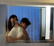 홍현희♥제이쓴, 똥별이 안고 첫 가족사진.."세 식구"