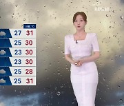 [7시 날씨] 내일도 중부·경북·전북에 비..남부엔 폭염
