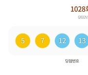 1028회 로또 1등 '5, 7, 12, 13, 18, 35'..보너스 '23'