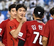 김원형 감독, "박종훈 첫 승 축하+김택형&박민호도 잘 막았다" [잠실 톡톡]